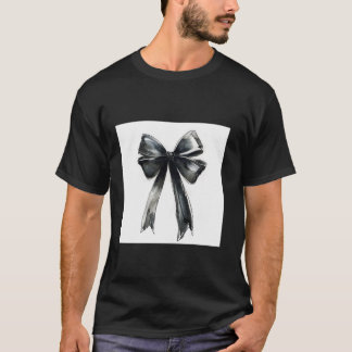 Camiseta Giro en agua coqueta estética negro B