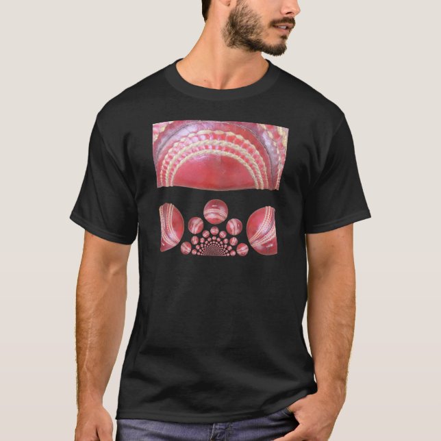 Camiseta Giro en Crimson - Un hermoso Arti de pelota de crí (Anverso)