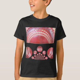 Camiseta Giro en Crimson - Un hermoso Arti de pelota de crí