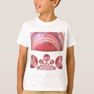 Camiseta Giro en Crimson - Un hermoso Arti de pelota de crí