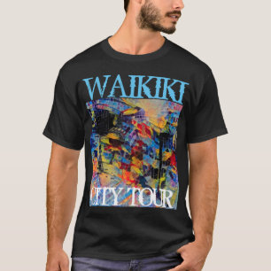 CAMISETA GIRO POR LA CIUDAD DE WAIKIKI