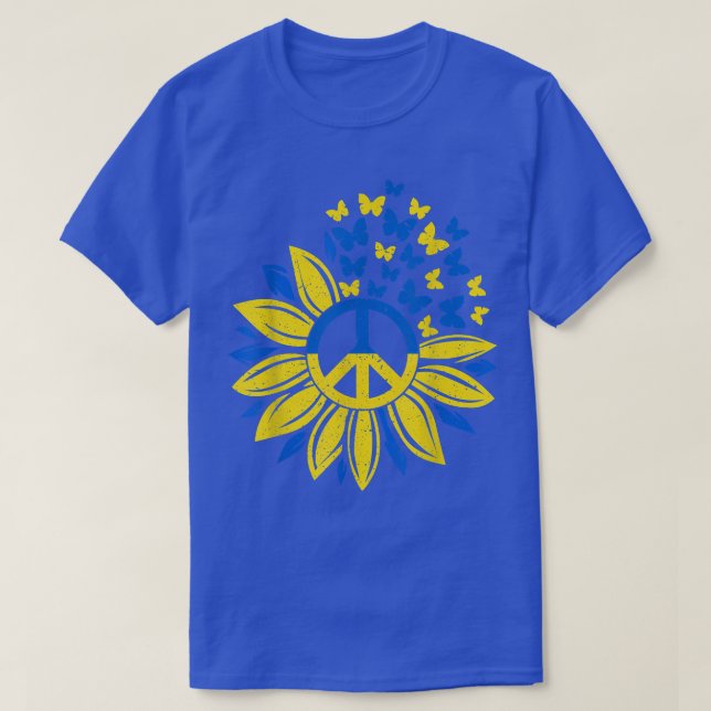 Camiseta Giro Ucrania Bandera Ucraniana Bandera Ucraniana O (Diseño del anverso)