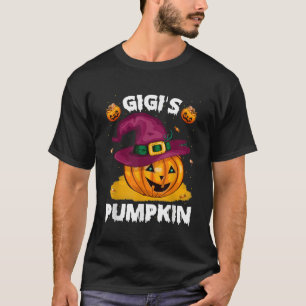 Camiseta Gis Calabaza Jack O Lantern Vestido de Halloween p