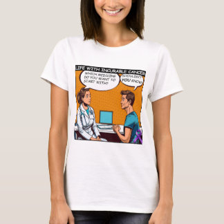 Camiseta GIST El cáncer incurable no tiene cura