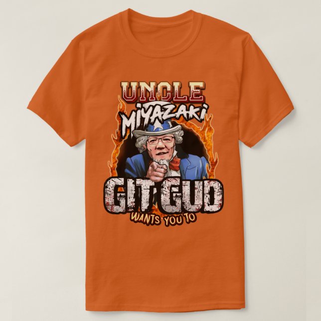 Camiseta Git Gud (Diseño del anverso)