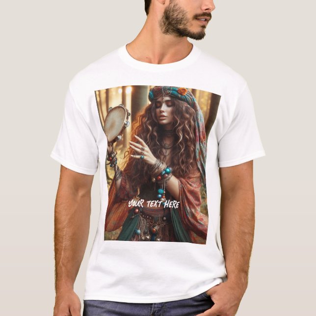 Camiseta gitana T-Shirt (Anverso)