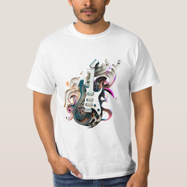 Camiseta gitar man's teeshirt (Anverso)
