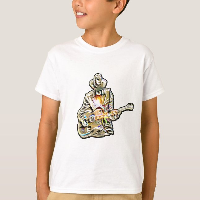 Camiseta Gitarren Blues Mann - Feel it   (Anverso)