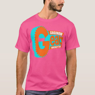 Camiseta Gitche Gumee Saginaw Gears Hockey Club Black Unise