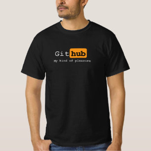 Camiseta GitHUB, negro