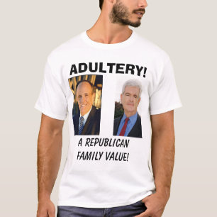 Camiseta ¡giuliani, un valor familiar republicano! ¡,