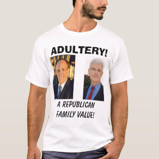 Camiseta ¡giuliani, un valor familiar republicano! ¡,