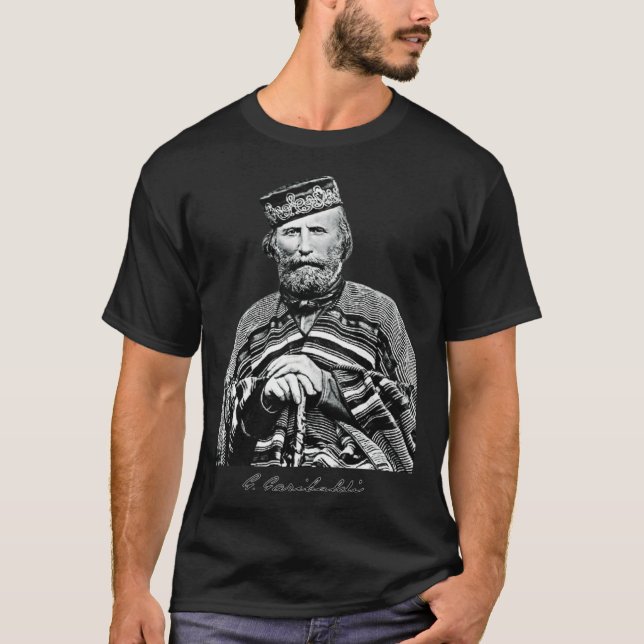Camiseta Giuseppe Garibaldi (Anverso)