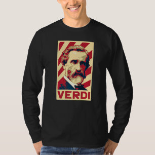 Camiseta Giuseppe Verdi Compositor de música clásica Retro