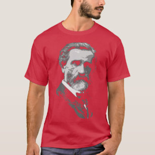 Camiseta Giuseppe Verdi Compositor de música clásica Retro 