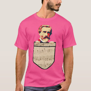 Camiseta Giuseppe Verdi Compositor De Música Clásica Retro