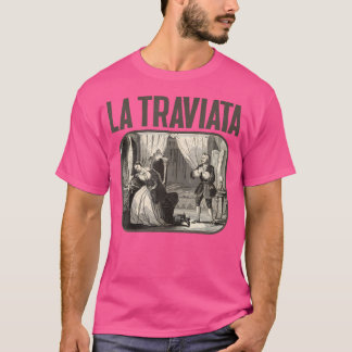 Camiseta Giuseppe Verdi La Traviata Diseño De Ópera Para Un