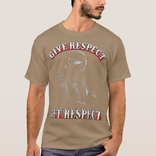 Camiseta Give Respect Get Respect Biker Solidraity Cool Bik