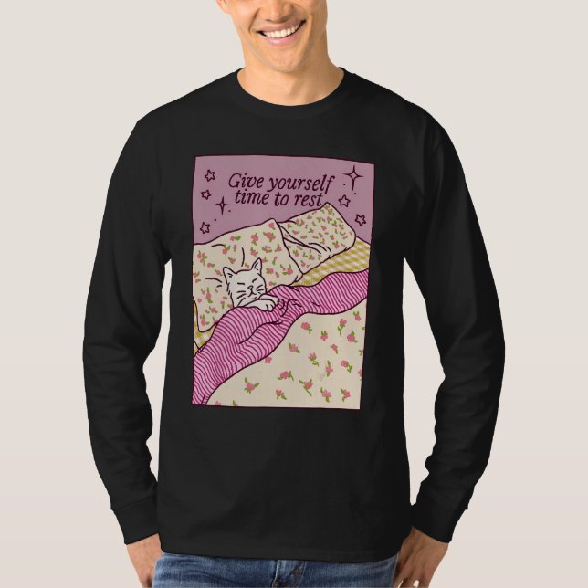 Camiseta Give Yourself Time To Rest (Anverso)