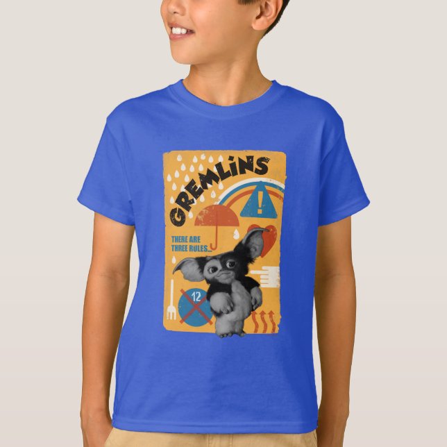 Camiseta Gizmo | Hay Tres Reglas (Anverso)