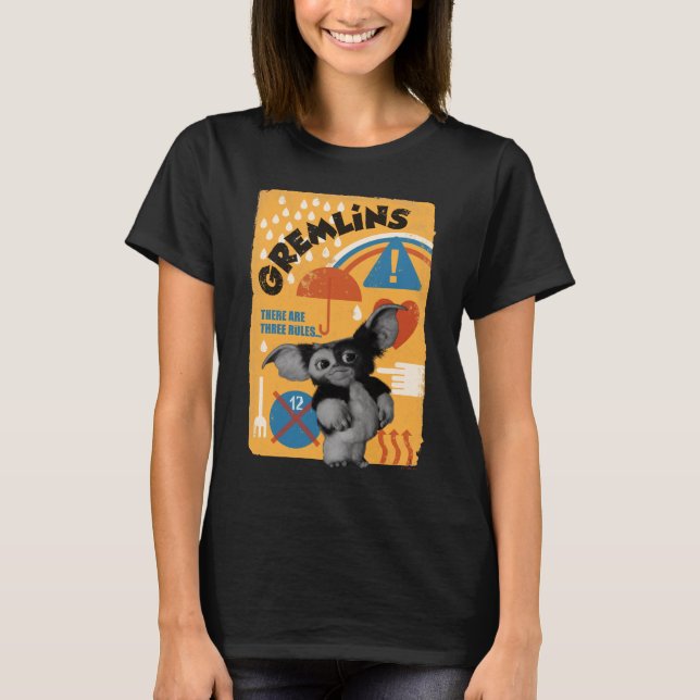 Camiseta Gizmo | Hay Tres Reglas (Anverso)