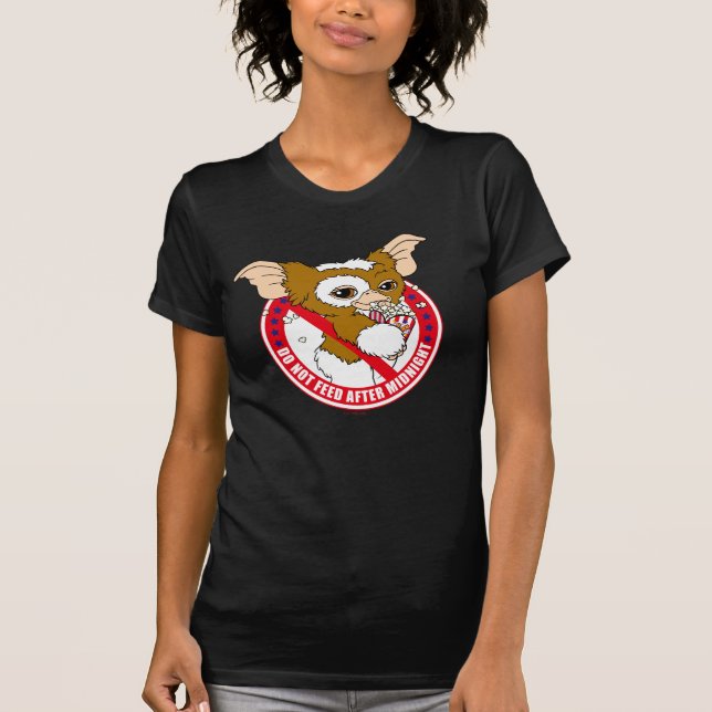 Camiseta Gizmo | No alimentar después de la medianoche (Anverso)