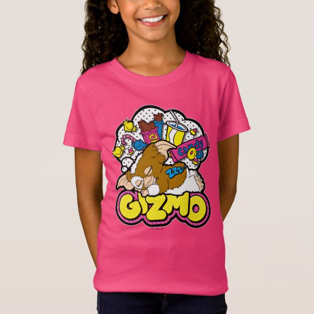 Camiseta Gizmo | Soñando con los dulces (Anverso)
