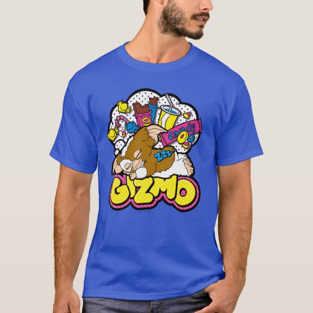 Camiseta Gizmo | Soñando con los dulces (Anverso)