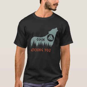 Camiseta Gjallarho: El mito nórdico Wolf Odin te vigila