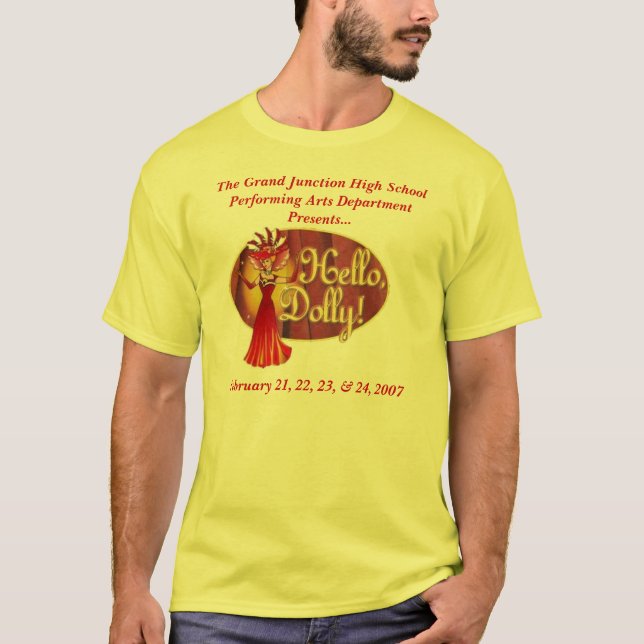 Camiseta ¡GJHS hola, carro! (Anverso)
