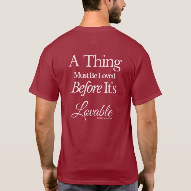 Camiseta GK Chesterton (Reverso)