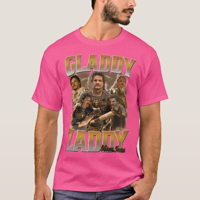 Camiseta Gla.Ddy Zad.Dy Pedro Pascal Mamáes.Rcus Acacius Gl (Anverso)