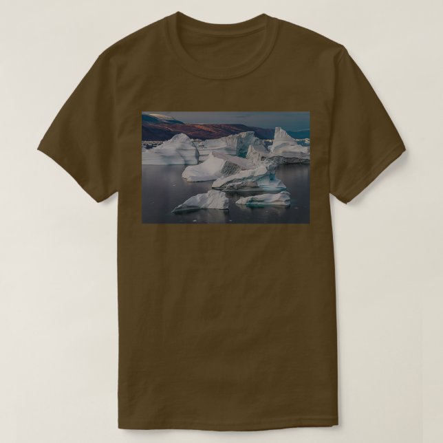 Camiseta Glaciar (Diseño del anverso)