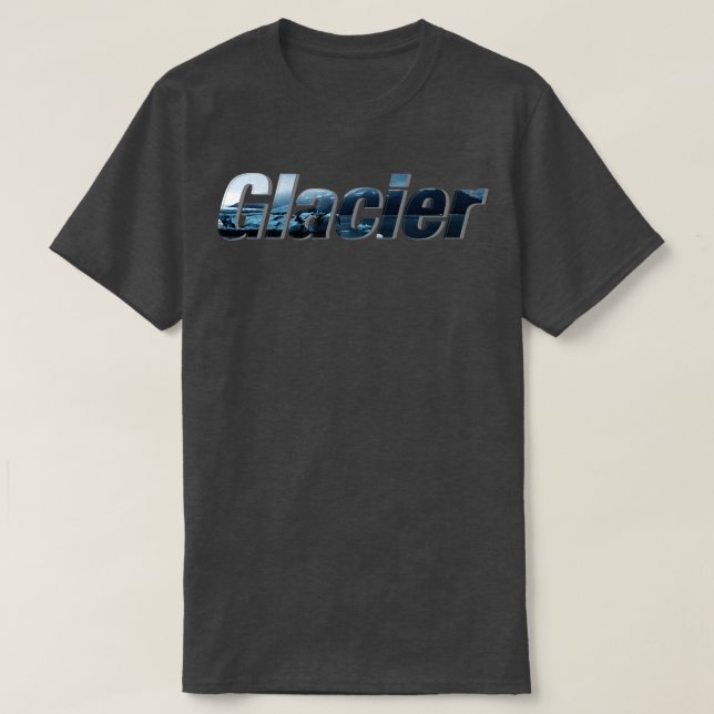 Camiseta Glaciar (Diseño del anverso)