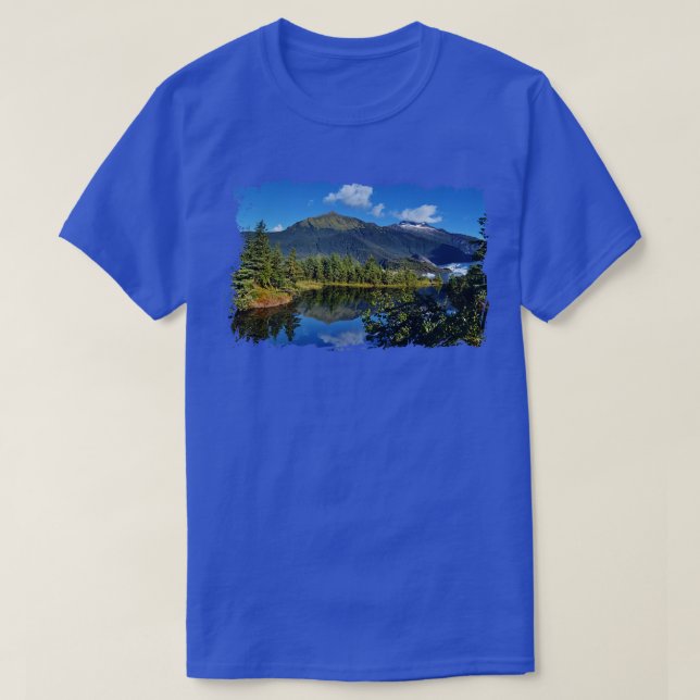 Camiseta Glaciar Alaska Mendenhall TShirt (Diseño del anverso)