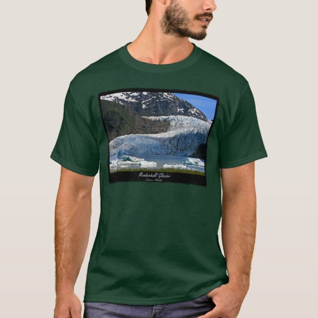 Camiseta Glaciar de Mendenhall/Juneau Alaska (Anverso)
