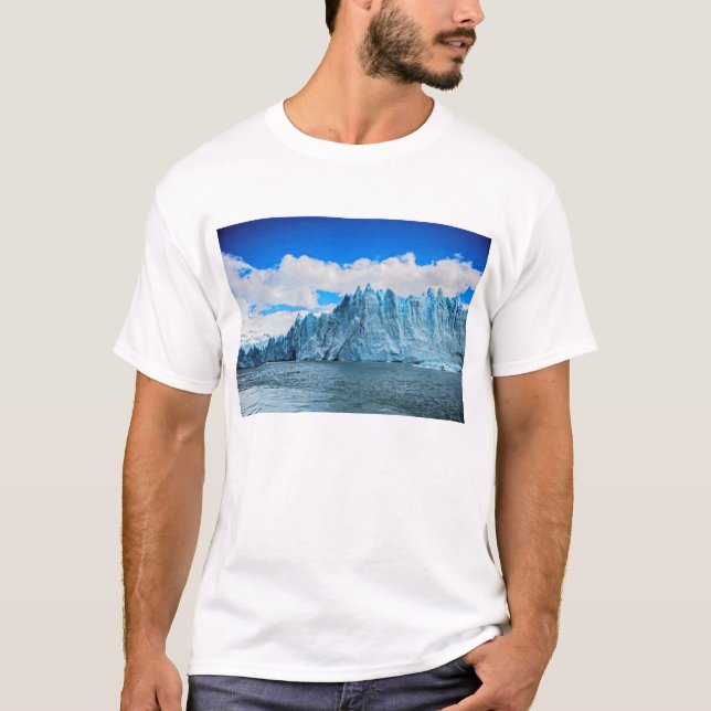 Camiseta Glaciar de Perito Morena, Patagonia (Anverso)