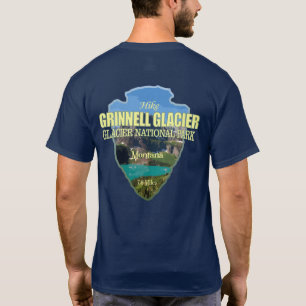 Camiseta Glaciar Grinnell (punta de flecha)