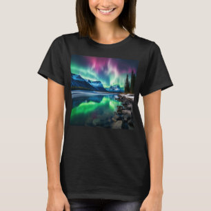Camiseta Glaciar National Park Northern Lights Tour Vacay P