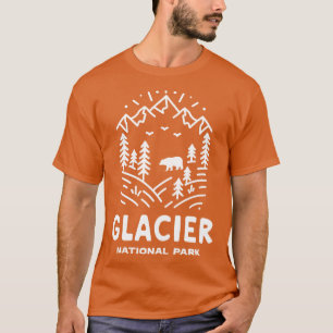 Camiseta Glaciar Parque Nacional Glacier Horizon Odyssey
