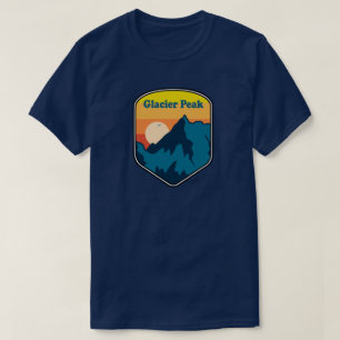 Camiseta Glaciar Peak Washington Sunrise