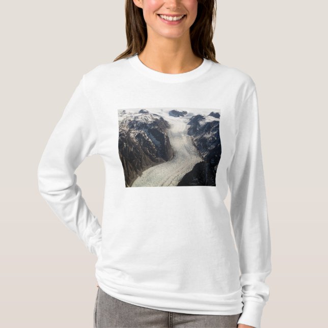 Camiseta Glaciar Sondrestrom en Groenlandia (Anverso)