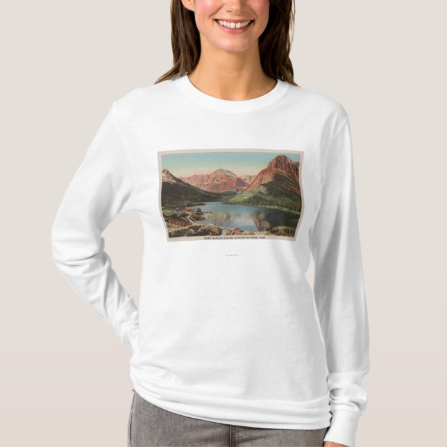 Camiseta Glaciar, TA - vista de los muchos región del (Anverso)