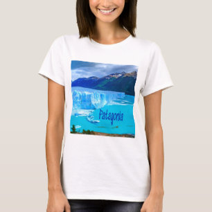 Camiseta Glaciar y Montañas Patagonia Sudamérica