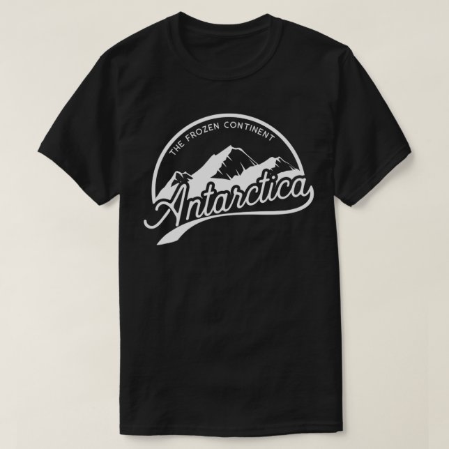 Camiseta Glaciares de la Antártida (Diseño del anverso)