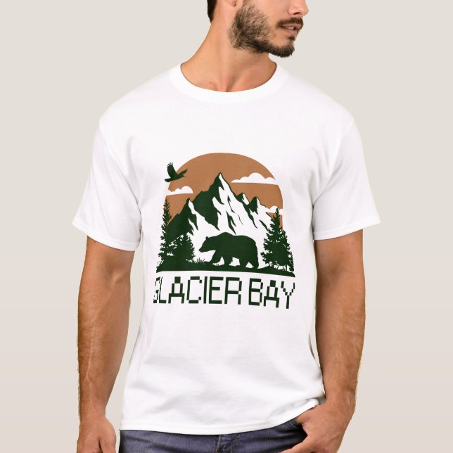 Camiseta Glacier Bay - Alaska (Anverso)