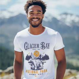 Camiseta Glacier Bay National Park Cute Forest Landscape