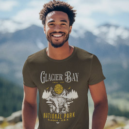 Camiseta Glacier Bay National Park Cute Forest Landscape