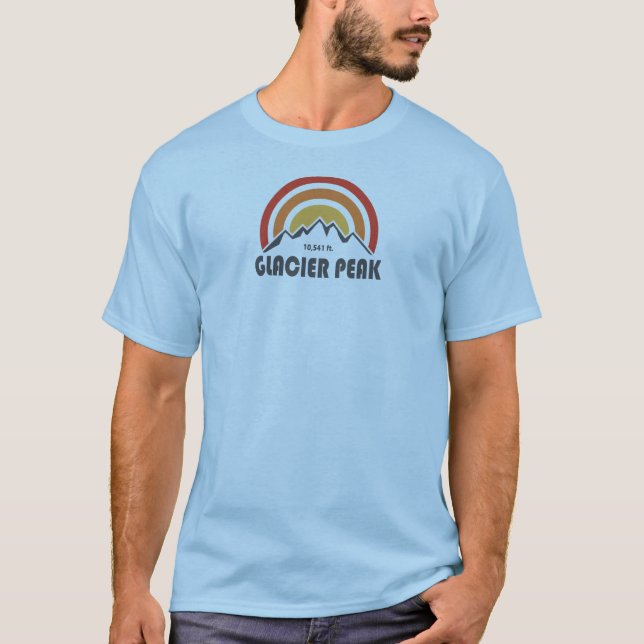 Camiseta Glacier Peak, Washington (Anverso)