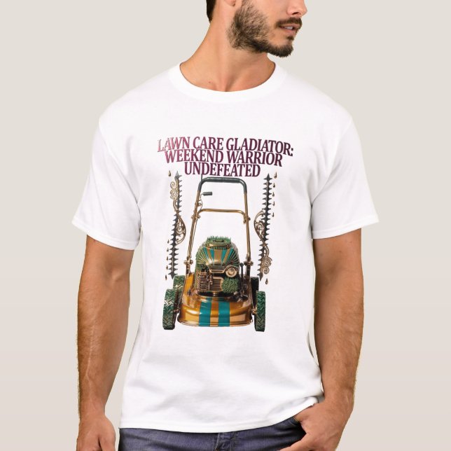 Camiseta Gladiador de Cuidado de Césped (Anverso)